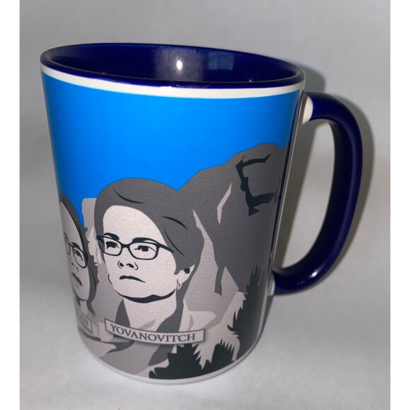 Political Icon Coffee Mug With Pelosi Hill Karlan Yovanovitch Mount Rushmore Des - Picture 4 of 7